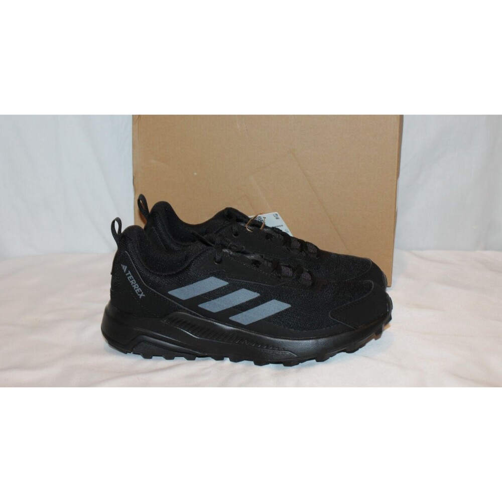 Adidas Terrex Anylander Men's Black Hiking Shoes Traxion EVA Outdoor NIB 7